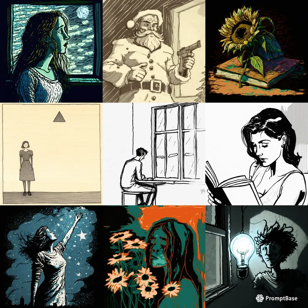 Imperfect Line Art Strange Paintings