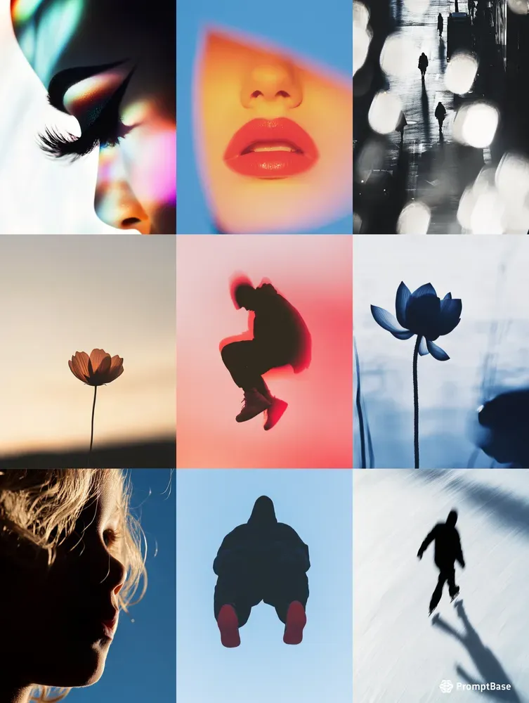 Abstract Silhouette Modern Art Photos