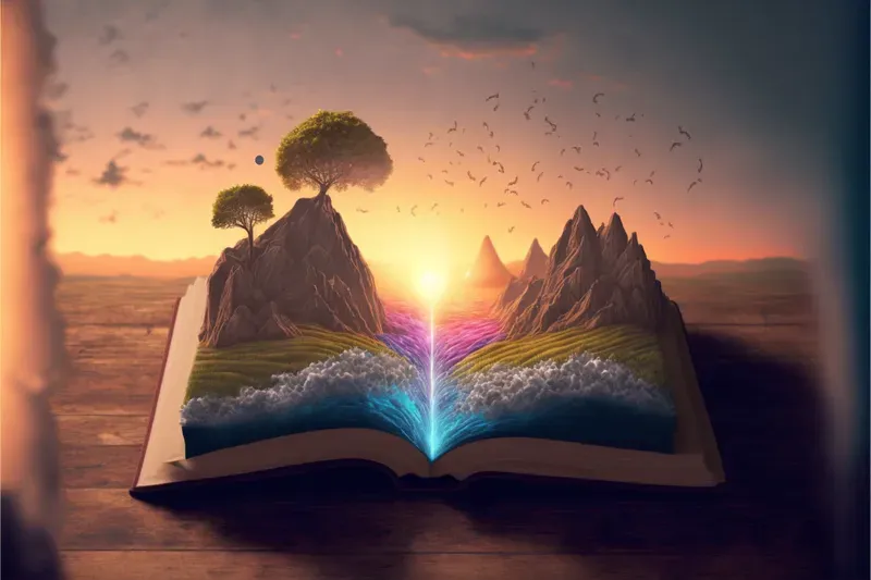 Landscapes In A Book