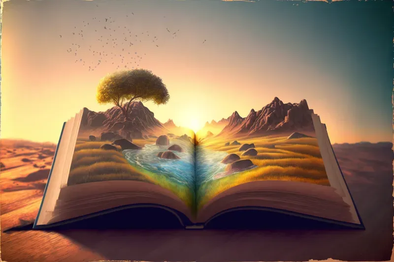 Landscapes In A Book