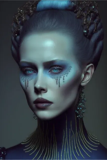 Dark Surreal Fashion Models