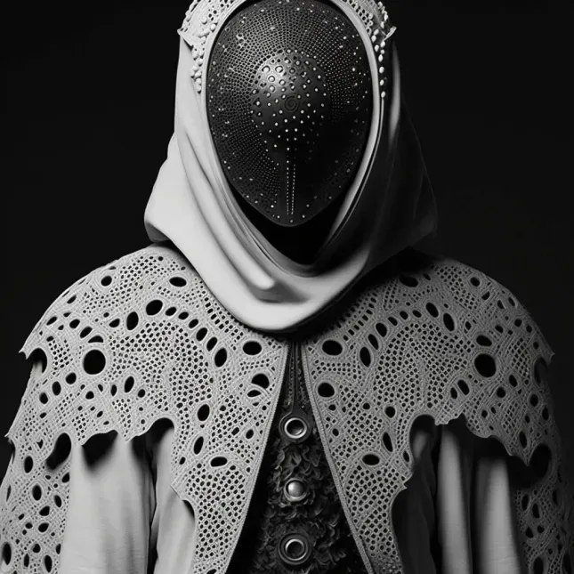 Vantablack Futuristic People
