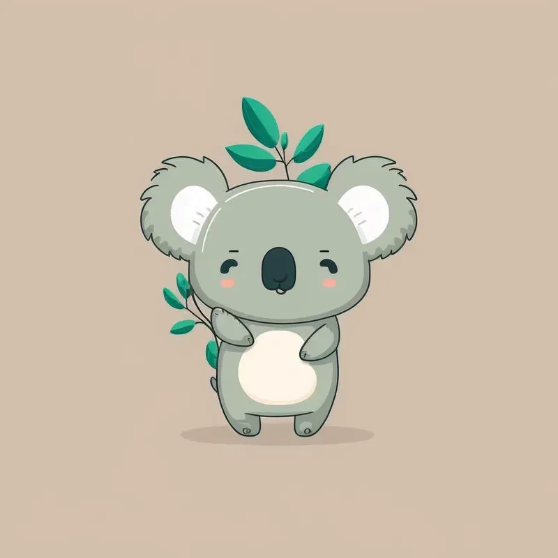 Cute Simple Animal Characters