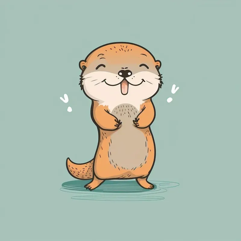 Cute Simple Animal Characters