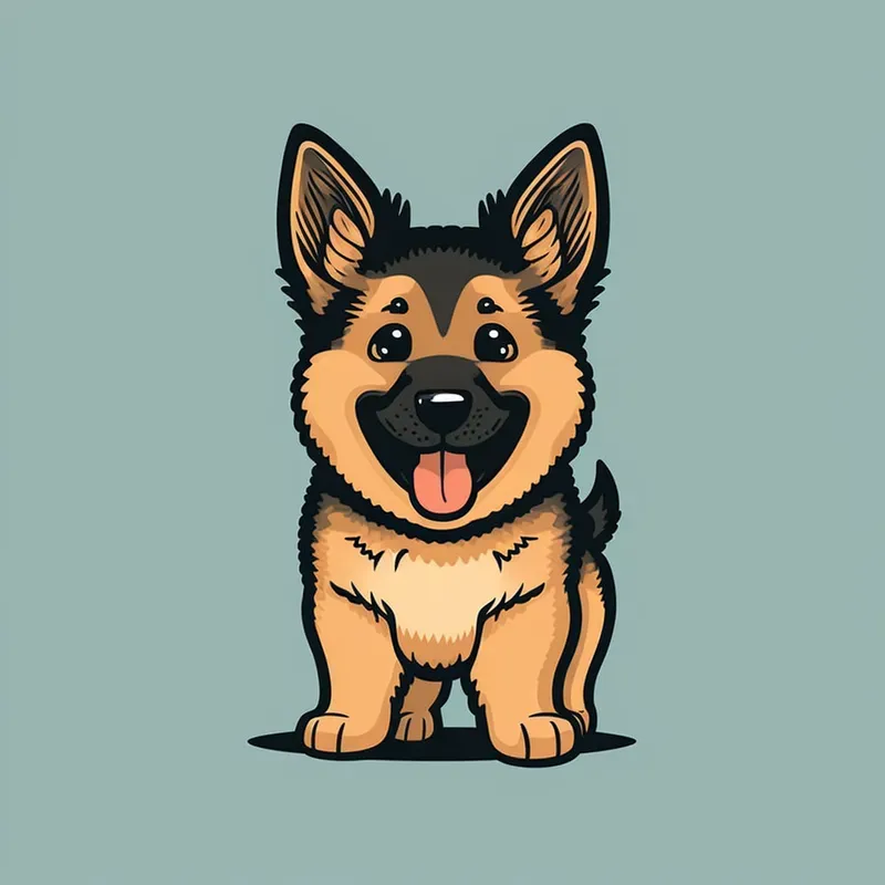 Cute Simple Animal Characters