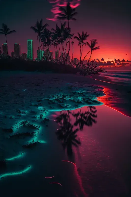 Bioluminescent Photographs