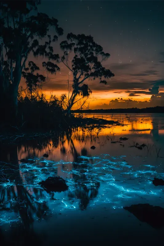 Bioluminescent Photographs