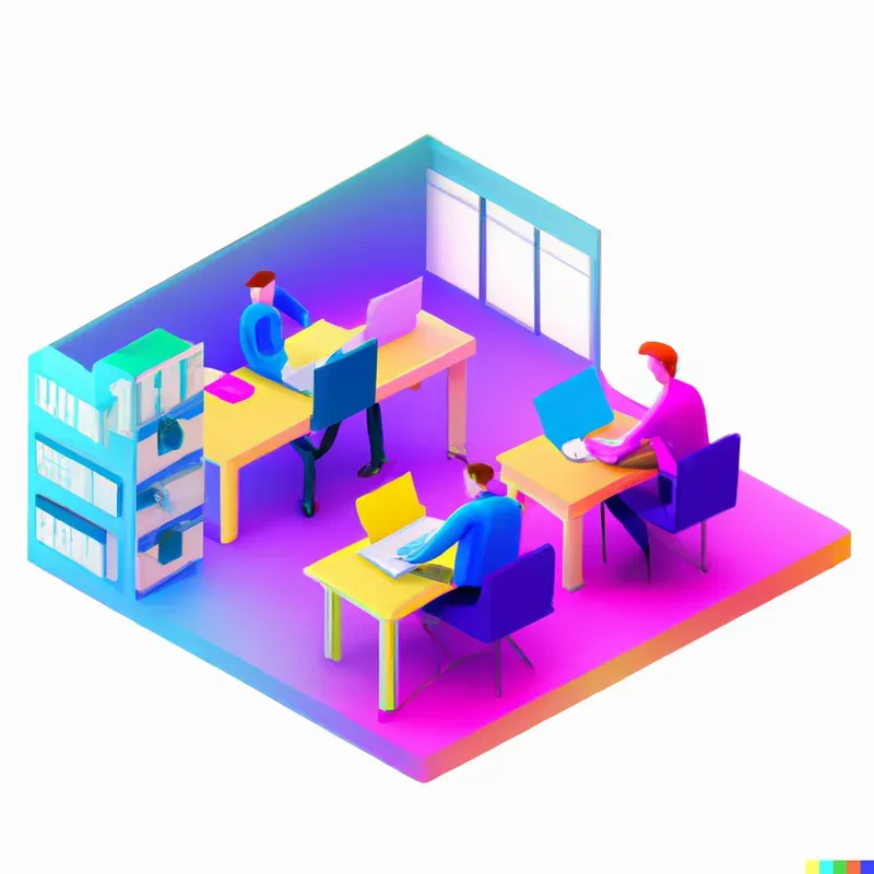 Isometric Illustrations Business Scenes