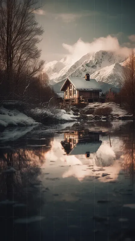 Serene Winter Scenes