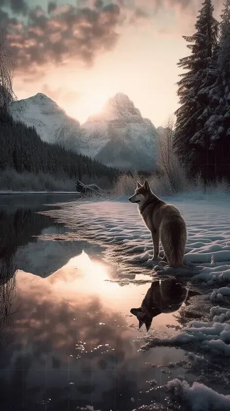 Serene Winter Scenes
