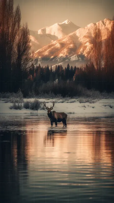 Serene Winter Scenes