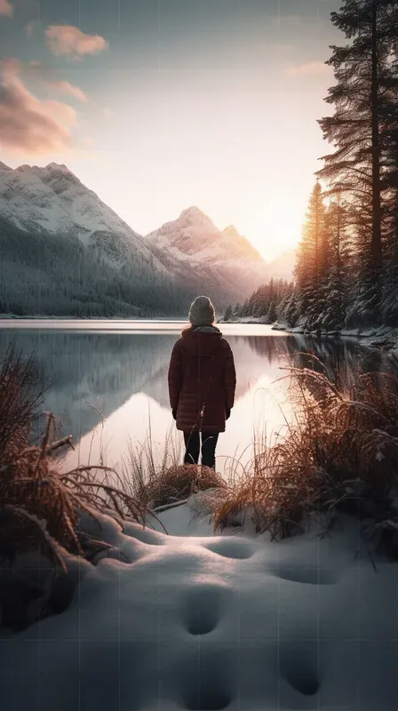 Serene Winter Scenes