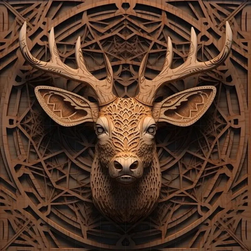 Wood Laser Cut Mandalas With A Twists