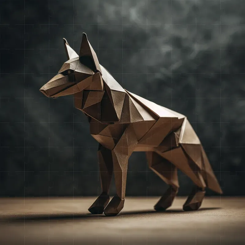 Recycled Paper Origamis
