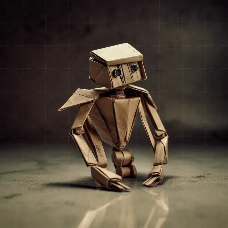 Recycled Paper Origamis