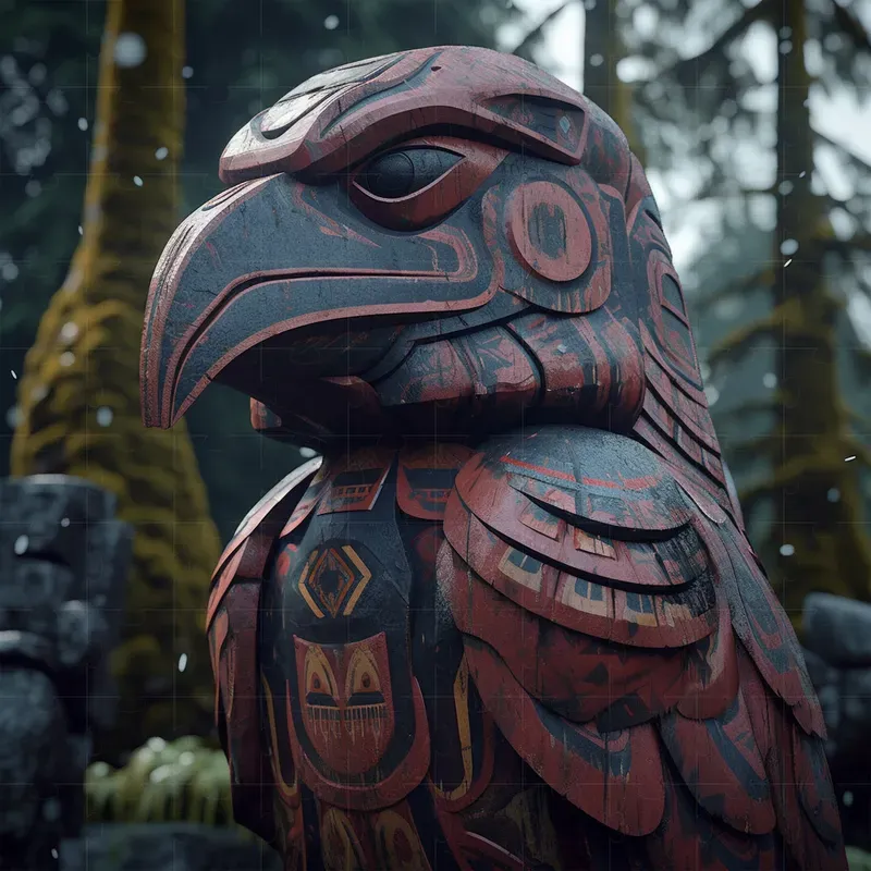 Haida Sculpture Art