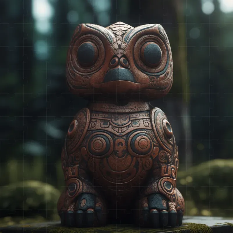 Haida Sculpture Art