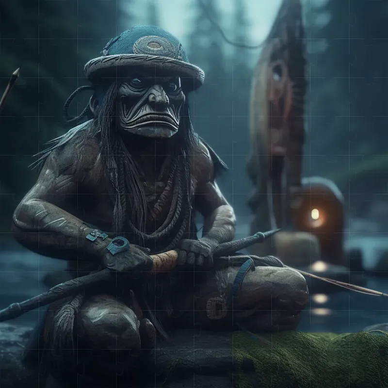 Haida Sculpture Art