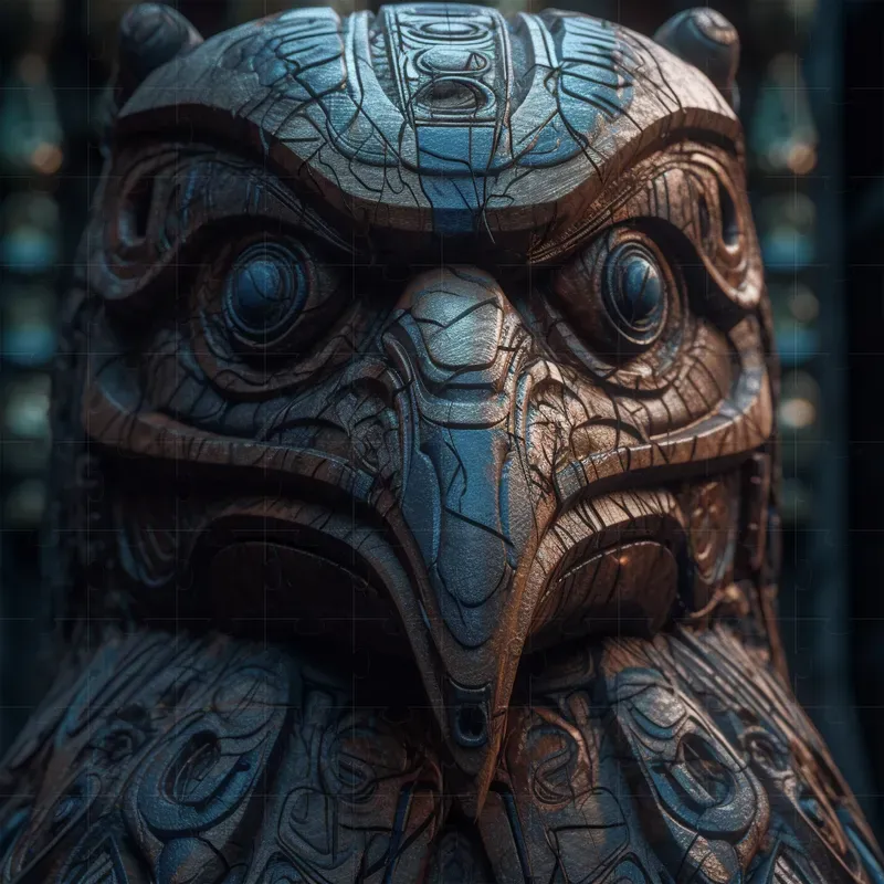 Haida Sculpture Art