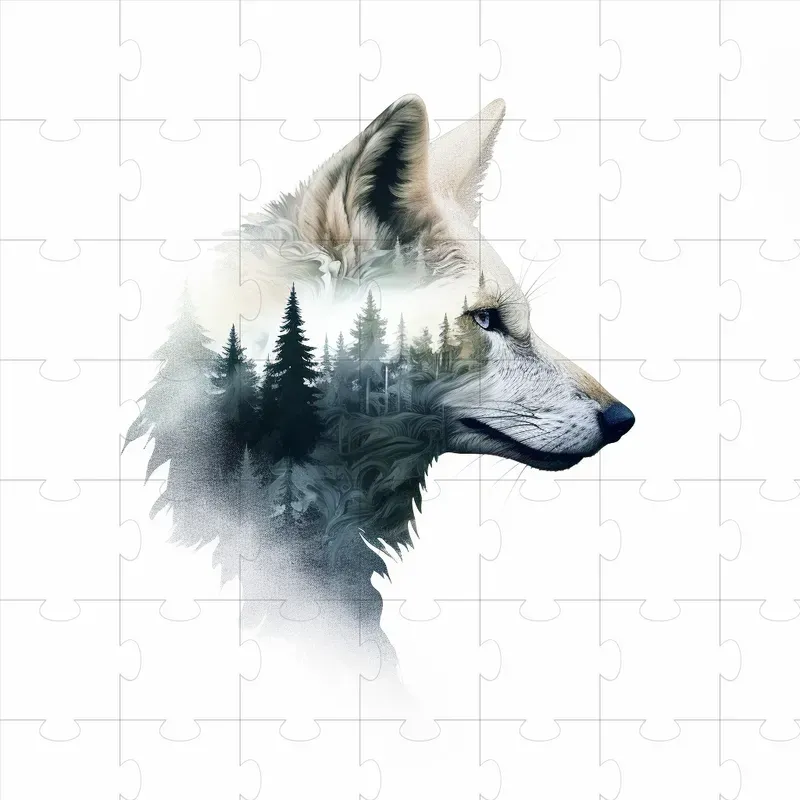 Double Exposure Nature Overlay Images