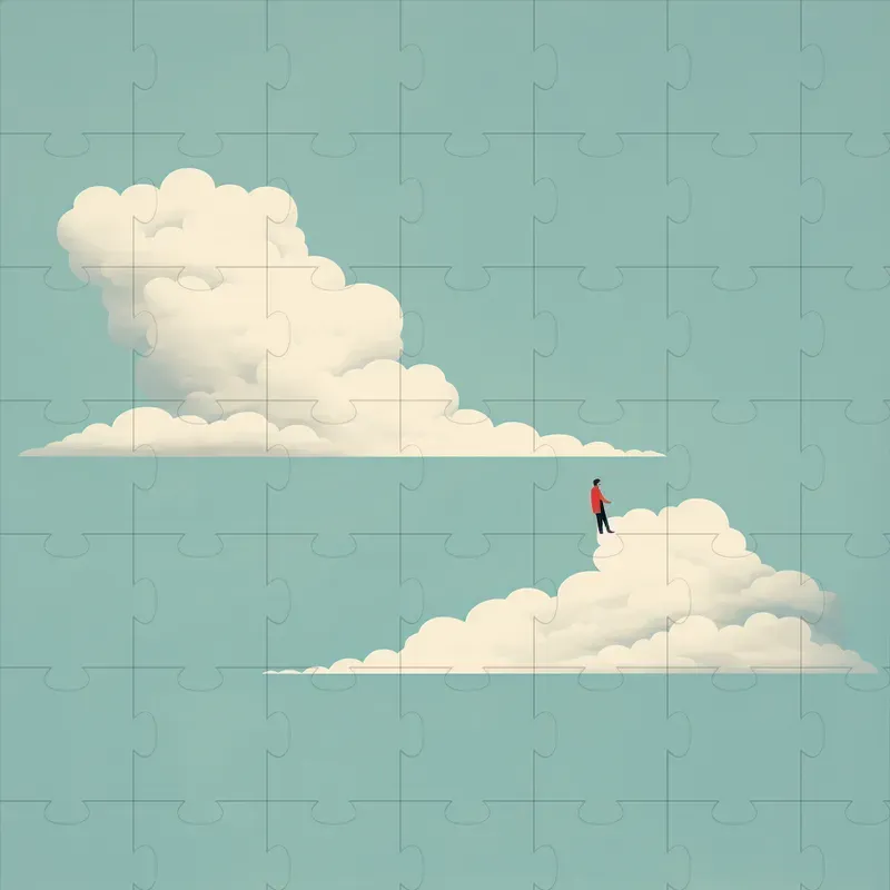 Simple Minimal Conceptual Aesthetics Art