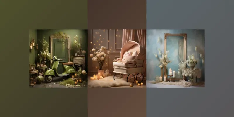 Romantic Backdrops generated by undefined