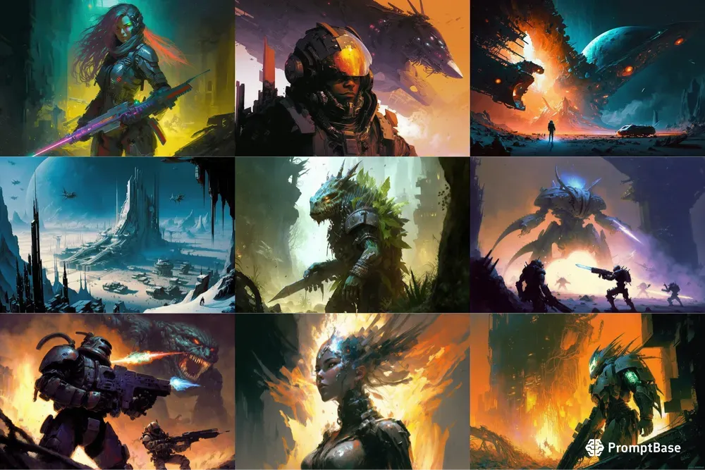 Sci-fi Tabletop RPG Game