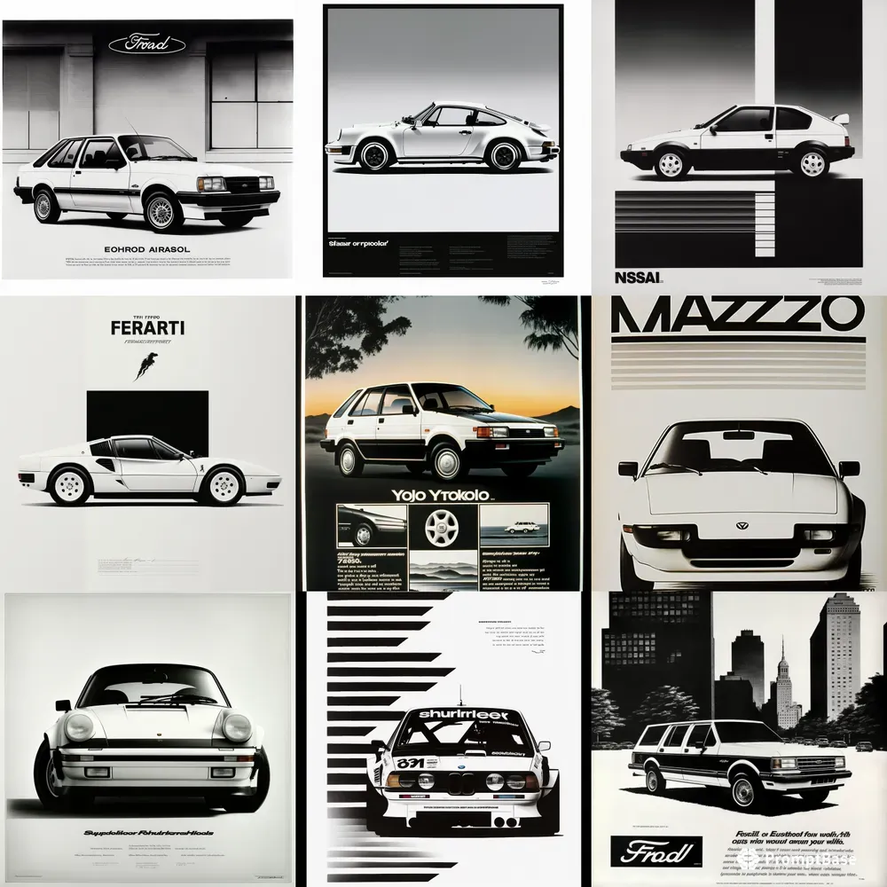 80s Car Advertisements