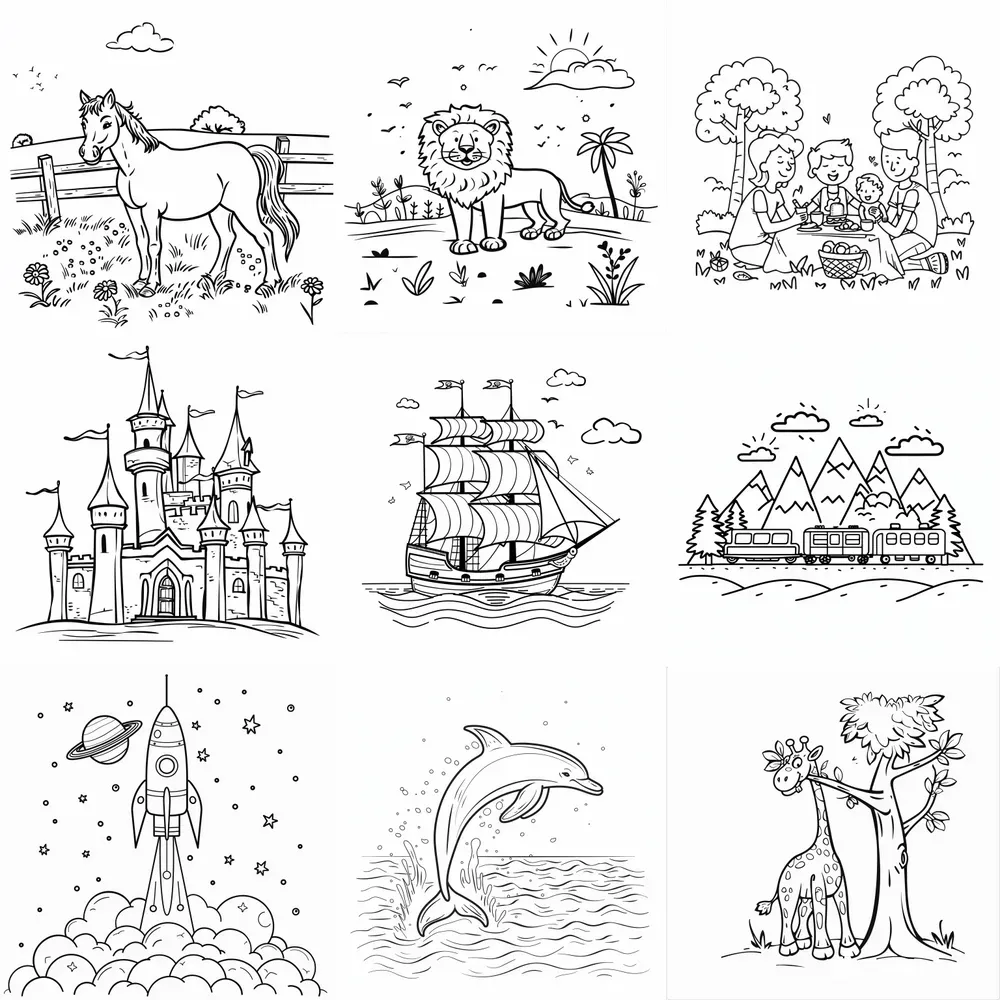 Kids Coloring Pages