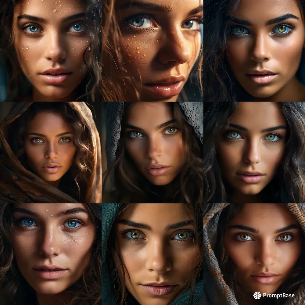 Close-ups Of Women