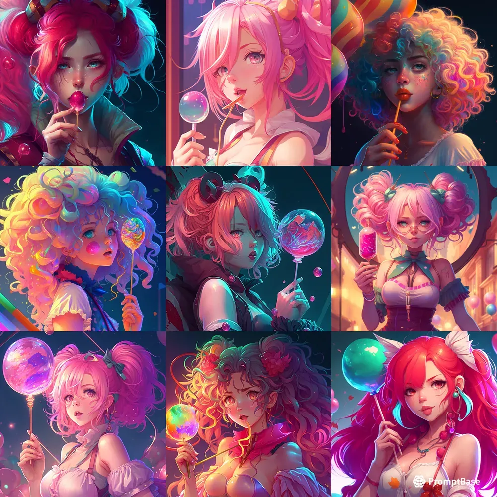 Kawaii Anime Girl Content Character Art