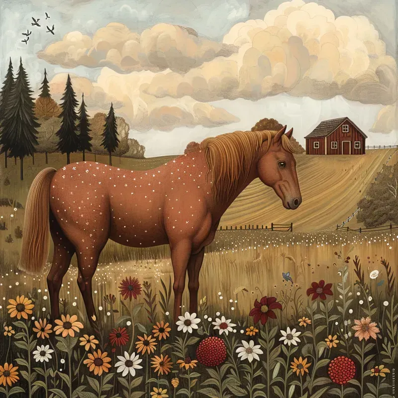 Vintage Storybook Art Scenes