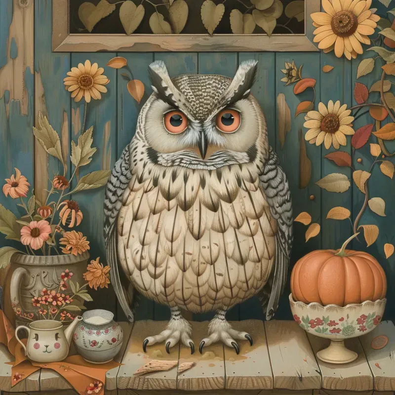 Vintage Storybook Art Scenes