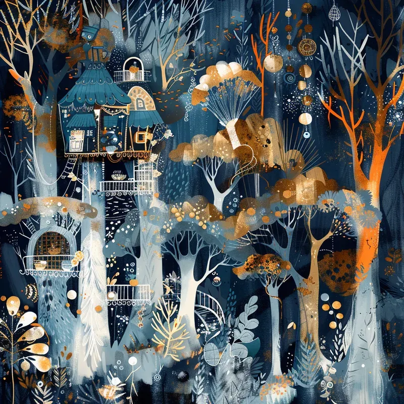 Enchanted Wilds Illustration