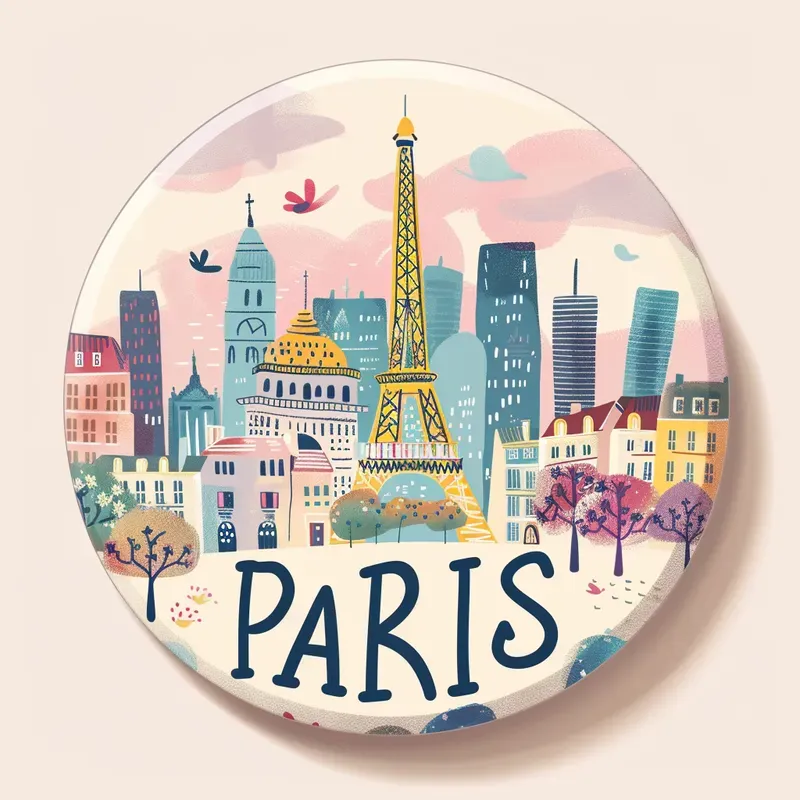 Travel Magnet Art