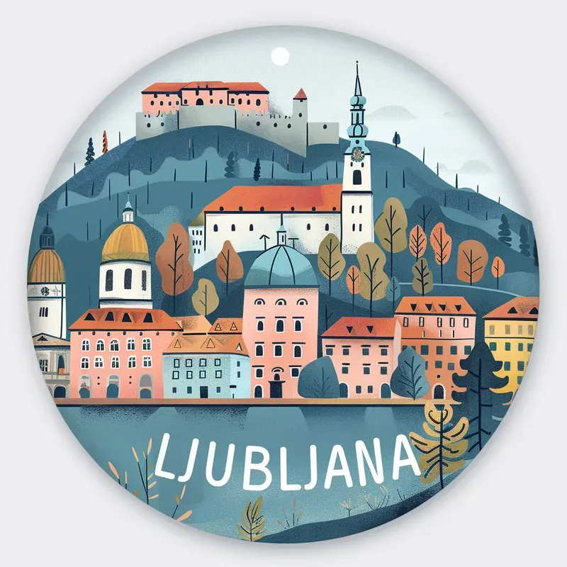 Travel Magnet Art