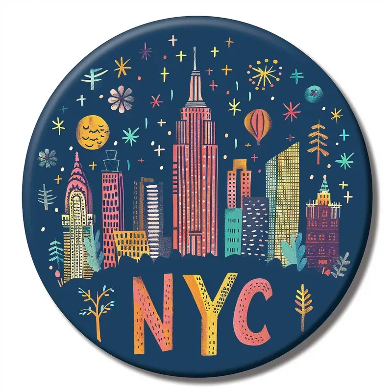 Travel Magnet Art