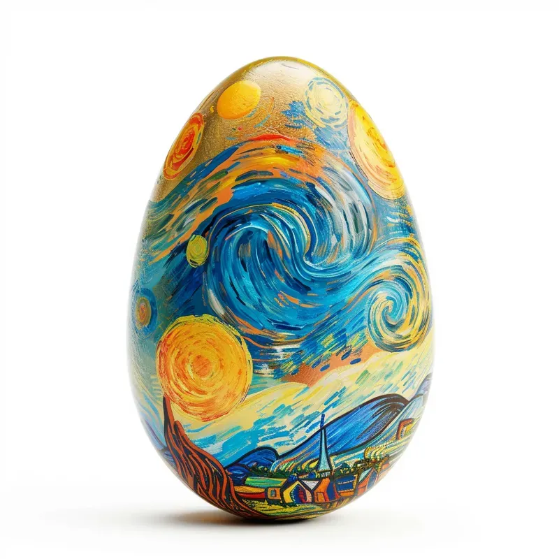 Artistic Easter Eggs
