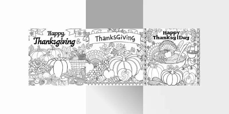 Thanksgiving Coloring generated by undefined