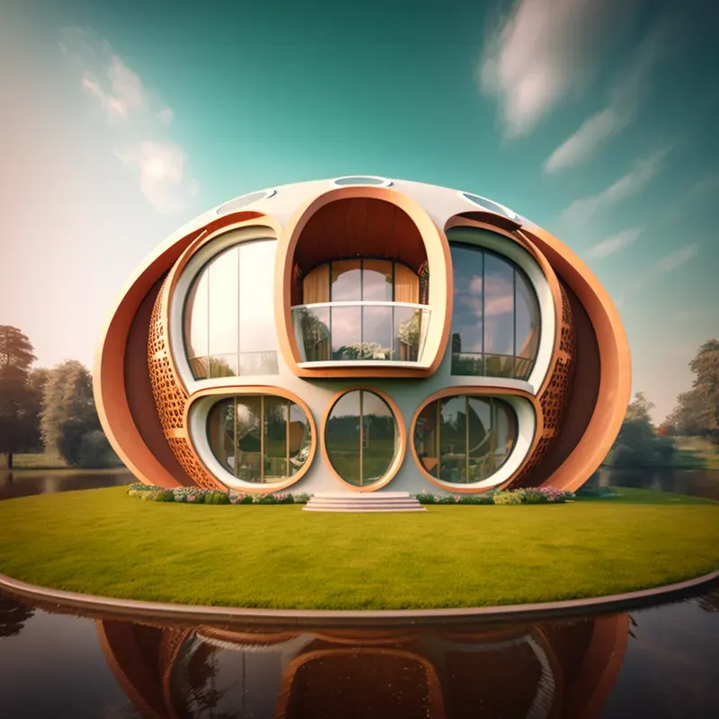 Futuristic Curvy Houses