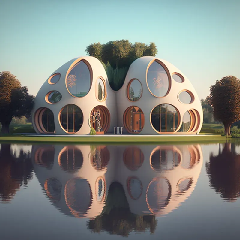 Futuristic Curvy Houses