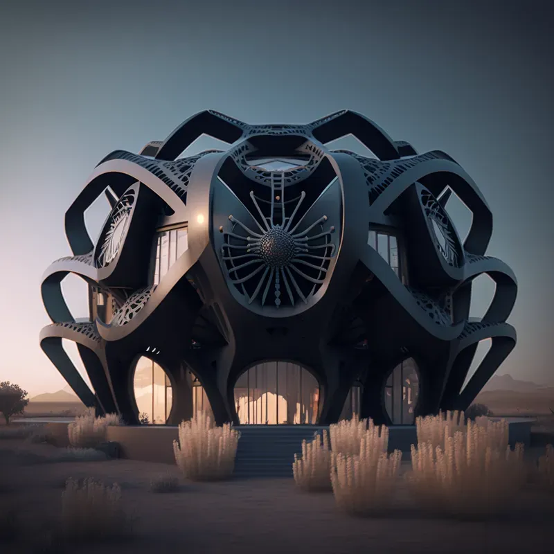 Surreal Insect Inspired Houses