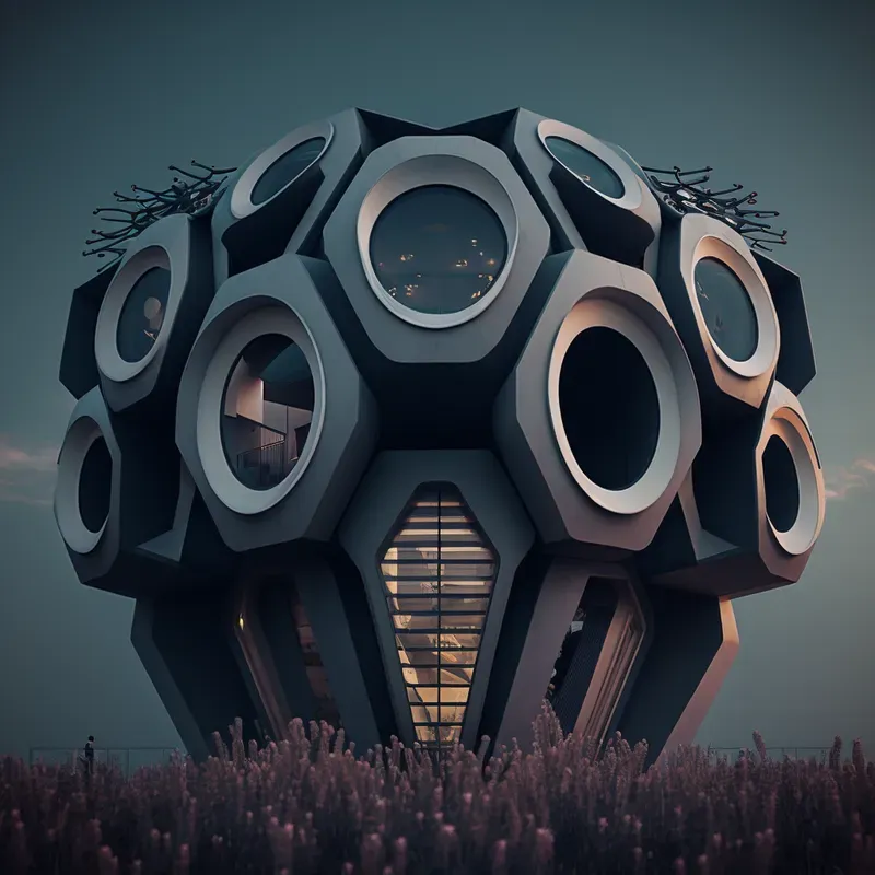 Surreal Insect Inspired Houses