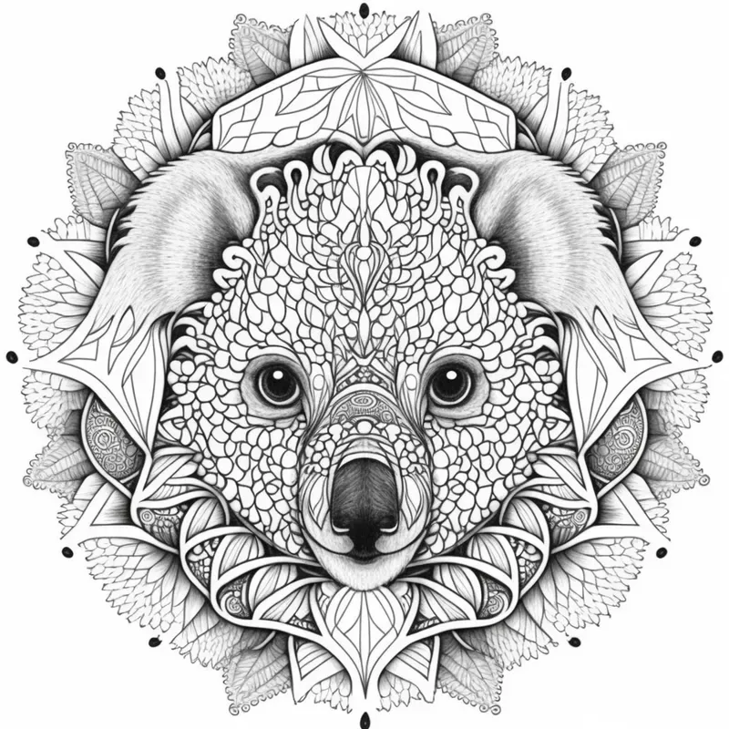 Animals Colouring Book Pages