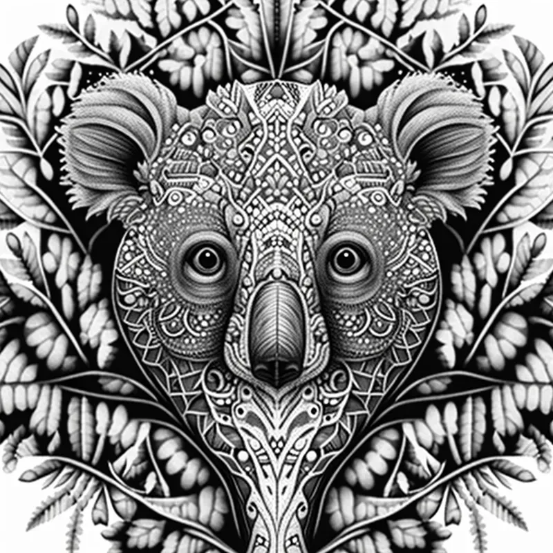 Animals Colouring Book Pages