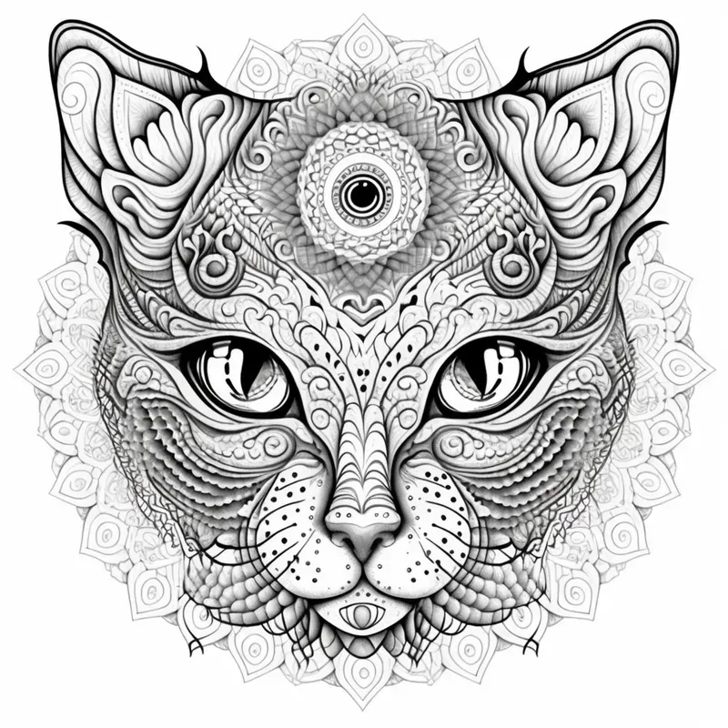 Animals Colouring Book Pages