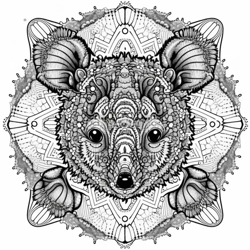 Animals Colouring Book Pages