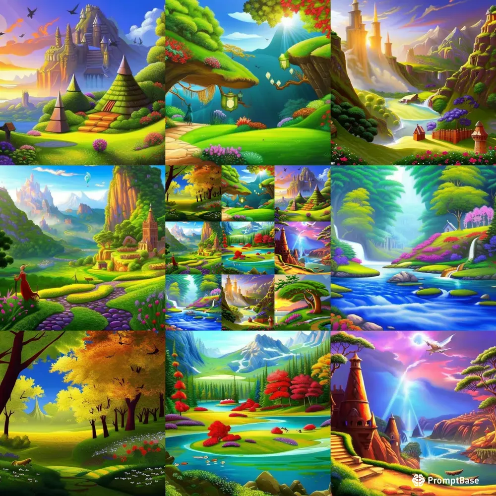 Mystical Landscape Artworks