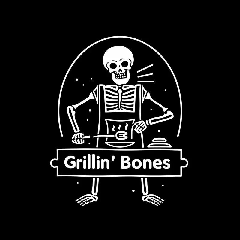 Funny Skeleton Vector Art