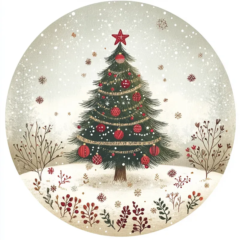 Scandinavian Christmas Ornaments
